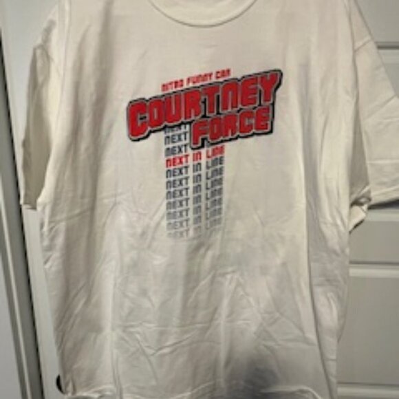 Vintage Courtney Force "Next In Line" Tee shirt, Size XL - Picture 2 of 6
